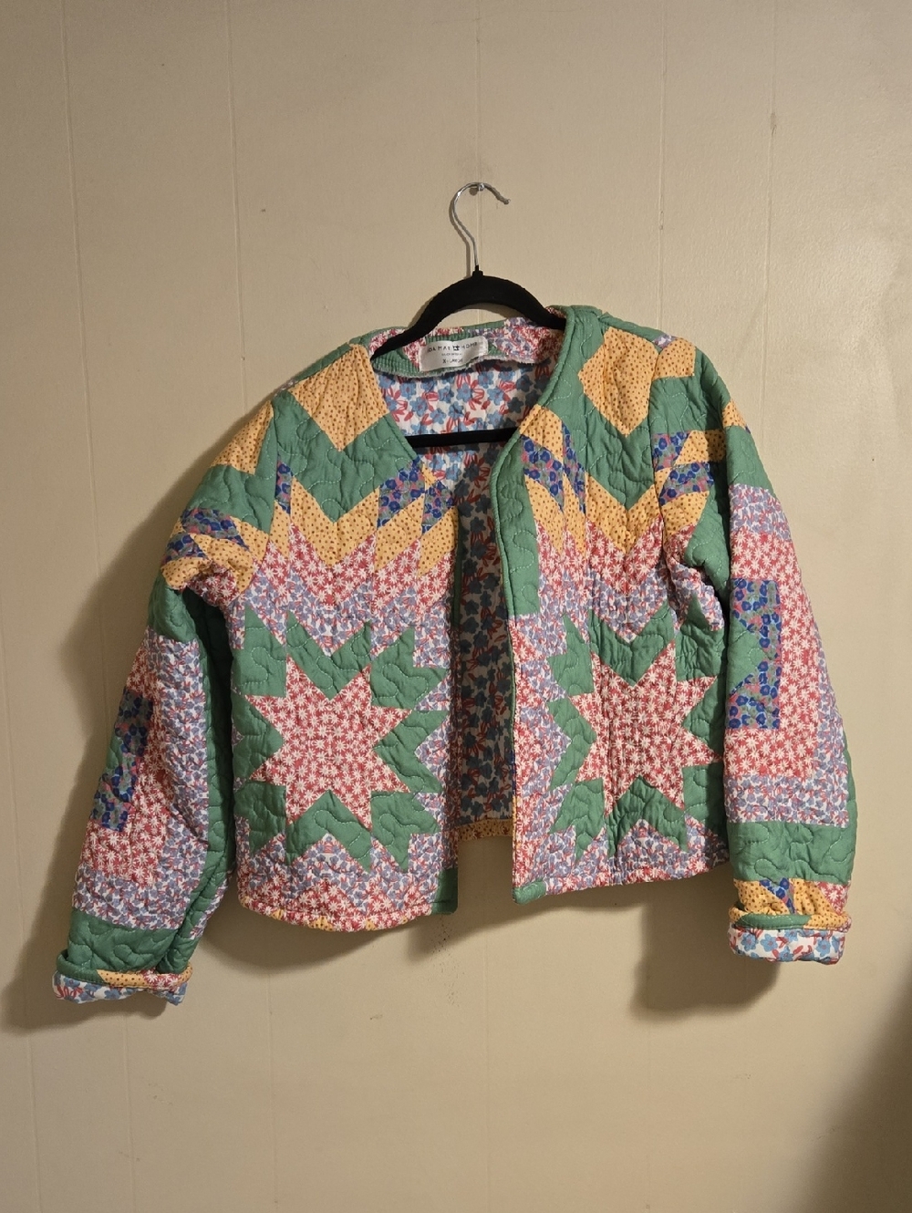 Ida Mae Home Cropped Quilted Jacket